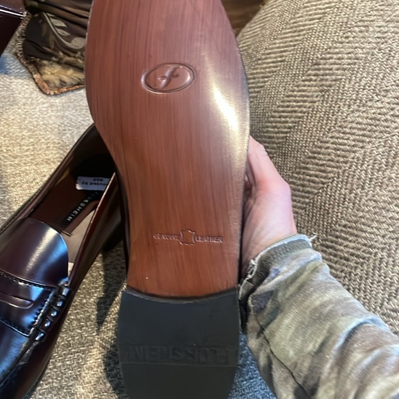 Men’s Florsheim Berkley burgundy loafers 13 B - Picture 4 of 7